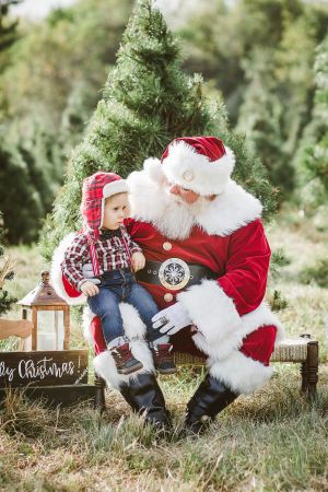 Sitting on Santa's Lap 2