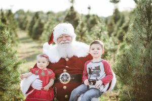 Sitting on Santa's Lap 3